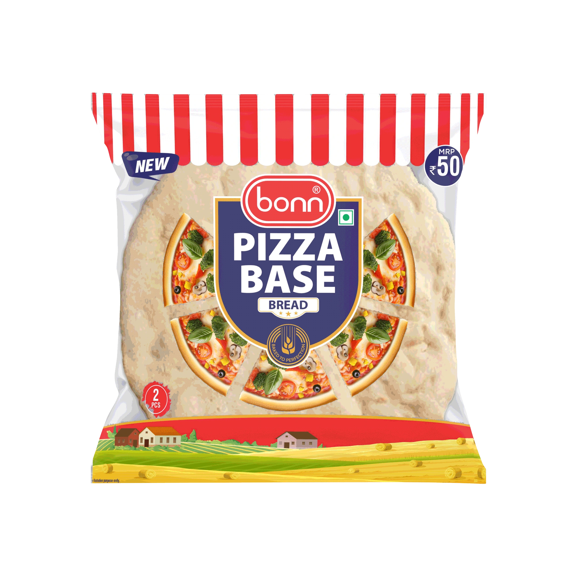 PIZZA BASE BREAD | Bonn Group | Bonn Group